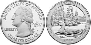 1/4 Dollar Vereinigten Staaten von Amerika (1776 - ) Silber George Washington