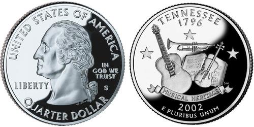 1/4 Dollar Vereinigten Staaten von Amerika (1776 - ) Silber George Washington