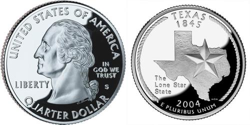 1/4 Dollar Vereinigten Staaten von Amerika (1776 - ) Silber George Washington