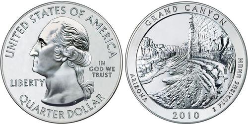 1/4 Dollar Vereinigten Staaten von Amerika (1776 - ) Silber George Washington