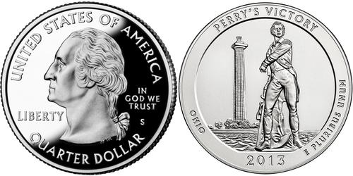 1/4 Dollar Vereinigten Staaten von Amerika (1776 - ) Silber George Washington