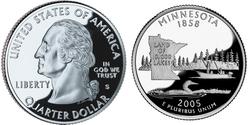 1/4 Dollar USA (1776 - ) Silver George Washington
