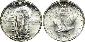 1/4 Dollar USA (1776 - ) Silver 