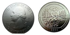 1/4 Dollar USA (1776 - ) Silver George Washington