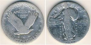 1/4 Dollar 美利堅合眾國 (1776 - ) 銀 