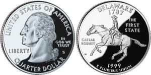 1/4 Dollar 美利堅合眾國 (1776 - ) 銀 乔治·华盛顿