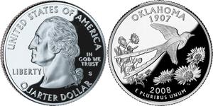 1/4 Dollar 美利堅合眾國 (1776 - ) 銅/镍 乔治·华盛顿