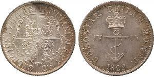 1/4 Dollaro Raj Britannico (1858-1947) Argento Giorgio IV (1762-1830)