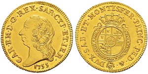 1/4 Doppia Italian city-states Oro 