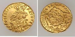 1/4 Ducat Salzburg (1328 - 1803) Gold 