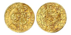 1/4 Ducat Salzbourg (1328 - 1803) Or 
