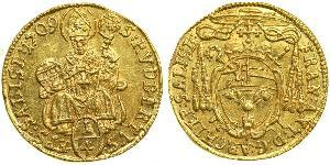 1/4 Ducat Salzbourg (1328 - 1803) Or 