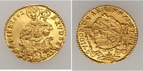 1/4 Ducat Salzbourg (1328 - 1803) Or 