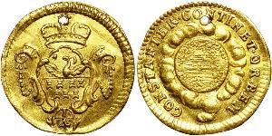 1/4 Ducat Principality of Transylvania (1571-1711) Oro 
