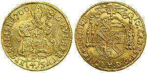 1/4 Ducat Salisburgo (1328 - 1803) Oro 