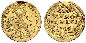 1/4 Ducat Svizzera Oro 