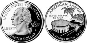 1/4 Dólar Estados Unidos de América (1776 - ) Níquel/Cobre 