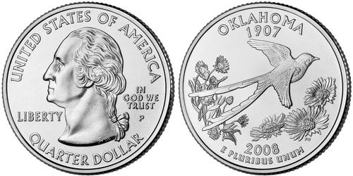 1/4 Dólar Estados Unidos de América (1776 - ) Níquel/Cobre George Washington