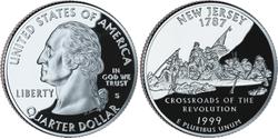 1/4 Dólar Estados Unidos de América (1776 - ) Plata George Washington