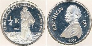 1/4 Euro Reunion (1946 - ) 銀 
