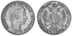 1/4 Florin Austrian Empire (1804-1867) Silver 