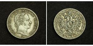 1/4 Florin Austrian Empire (1804-1867) Silver 