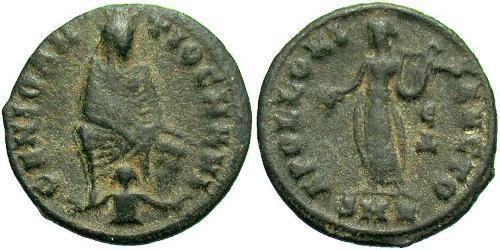 1/4 Follis Imperio romano (27BC-395) Bronce Maximino II (270 - 313)