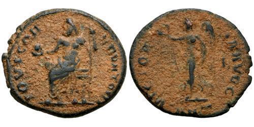 1/4 Follis Empire romain (27BC-395) Bronze Maximin II (270 - 313)