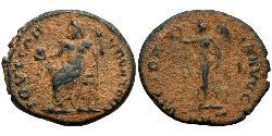 1/4 Follis Römische Kaiserzeit (27BC-395) Bronze Maximinus II (270 - 313)