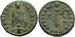 1/4 Follis Römische Kaiserzeit (27BC-395) Bronze Maximinus II (270 - 313)