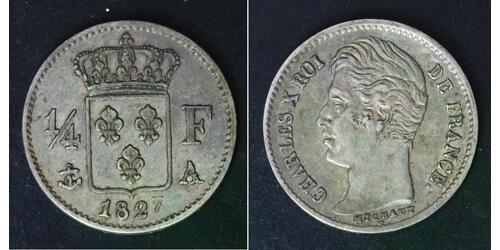 1/4 Franc France Silver 