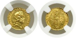 1/4 Guinea Königreich Großbritannien (1707-1801) / Vereinigtes Königreich Gold Georg I (1660-1727)