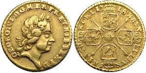 1/4 Guinea Königreich Großbritannien (1707-1801) / Vereinigtes Königreich Gold Georg I (1660-1727)