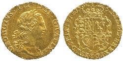 1/4 Guinea Regno Unito  Oro Giorgio III (1738-1820)