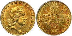 1/4 Guinea Reino de Gran Bretaña (1707-1801) / Reino Unido Oro Jorge I (1660-1727)