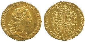 1/4 Guinea 英国 金 喬治三世 (1738-1820)