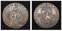 1/4 Gulden Pays-Bas Argent 