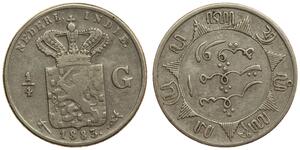1/4 Gulden Paesi Bassi Argento 