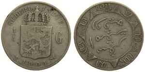 1/4 Gulden Paesi Bassi Argento 