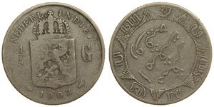 1/4 Gulden Paesi Bassi Argento 