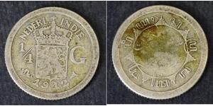 1/4 Gulden Paesi Bassi Argento 
