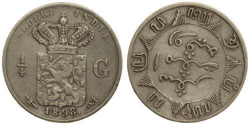 1/4 Gulden Paesi Bassi Argento 