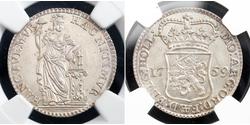 1/4 Gulden Republik der Sieben Vereinigten Provinzen (1581 - 1795) Silber 
