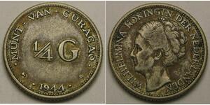1/4 Gulden 荷兰 銀 