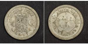 1/4 Gulden 荷兰 銀 