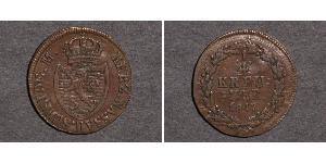 1/4 Kreuzer Duché de Nassau (1806 - 1866) / States of Germany Cuivre 
