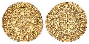1/4 Noble Kingdom of England (927-1649,1660-1707) Gold Edward III (1312-1377)
