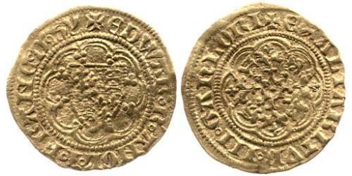1/4 Noble Kingdom of England (927-1649,1660-1707) Gold Edward III (1312-1377)