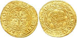 1/4 Noble Königreich England (927-1649,1660-1707) Gold Eduard III (1312-1377)