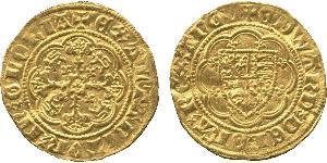 1/4 Noble Königreich England (927-1649,1660-1707) Gold Eduard III (1312-1377)